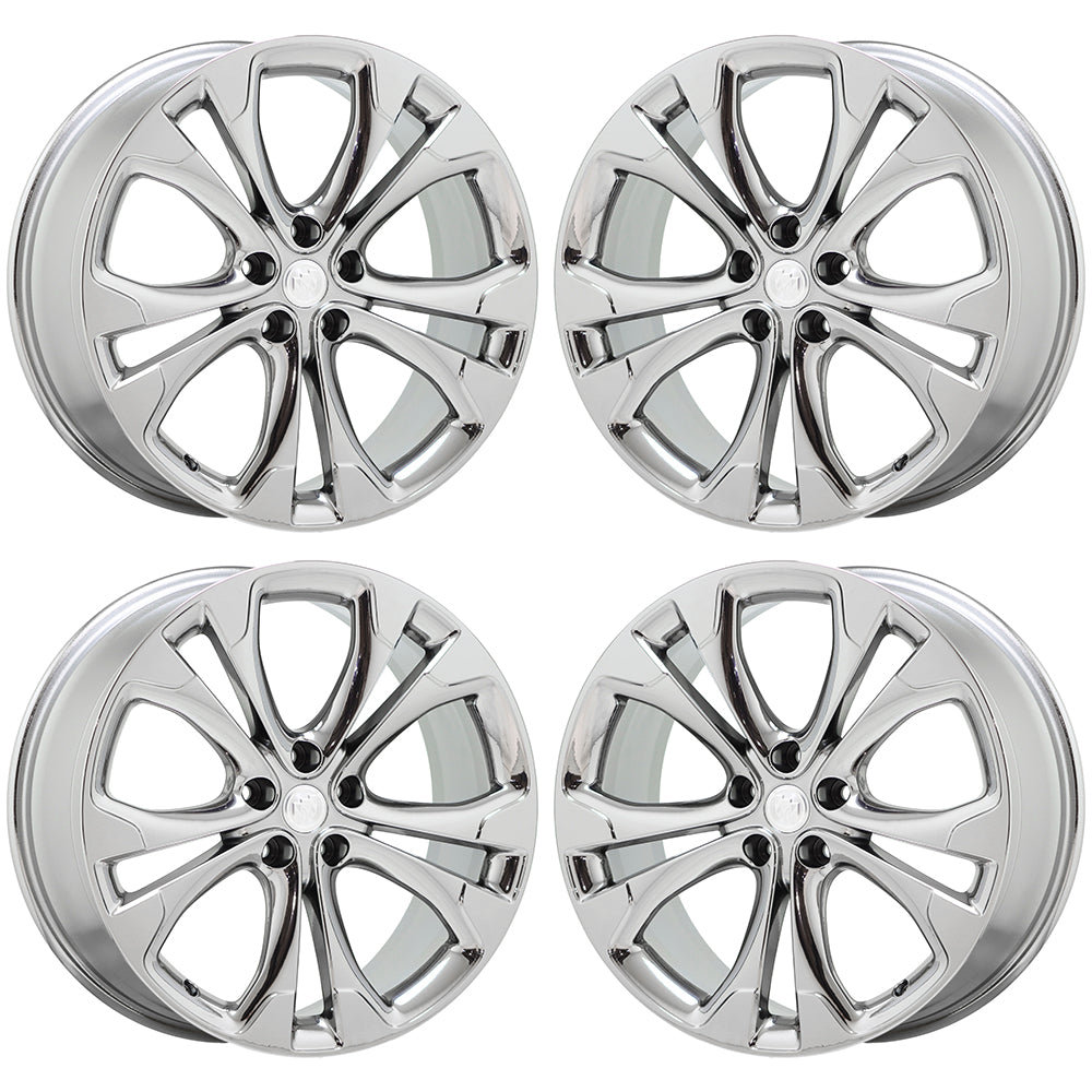 20" Buick Cascada Bright Chrome wheels rims Factory OEM set 4138 EXCHANGE